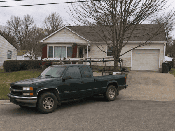 Earl and his truck, Cambridge, Ohio Handyman Services Earl and his truck, Cambridge, Ohio Handyman Services